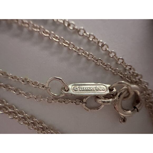 Tiffany and Co Atlas Circle Pendant Necklace - Picture 11 of 13